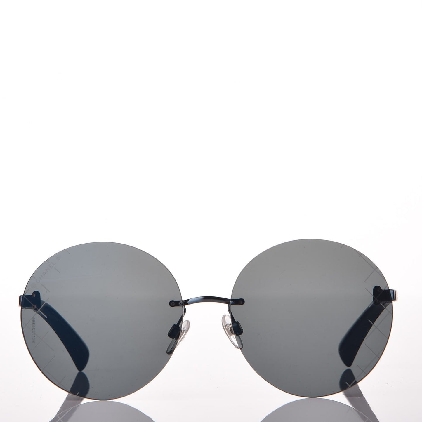 Mirrored Round Sunglasses 4216 Blue
