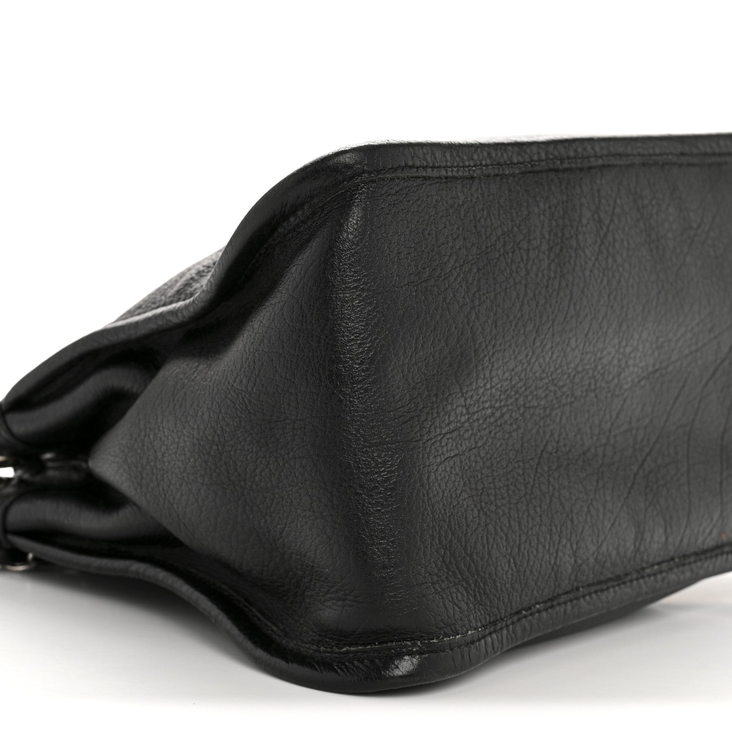 Chanel Calfskin Mademoiselle Shoulder Bag Black 9 of 13