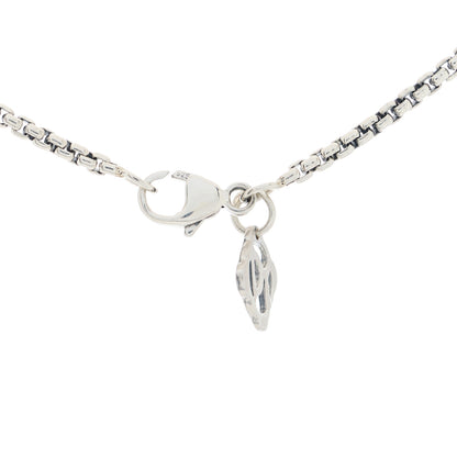 David Yurman Sterling Silver 1.7mm Box Chain Necklace 16" 4 of 4