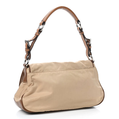 Prada Tessuto Nylon Saffiano Shoulder Bag Cammeo 2 of 8