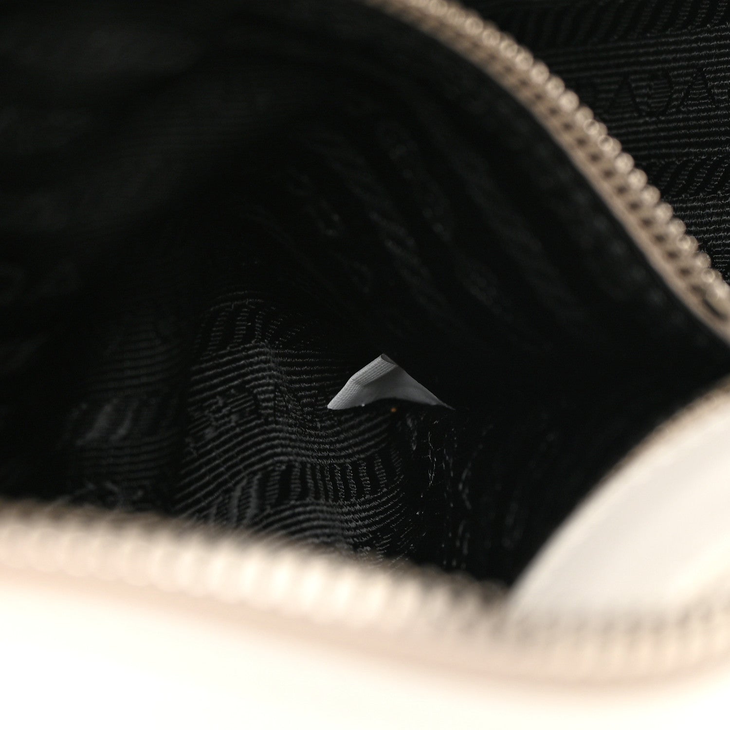 Prada City Calf Monkey Print Camera Bag White Papaya 7 of 14
