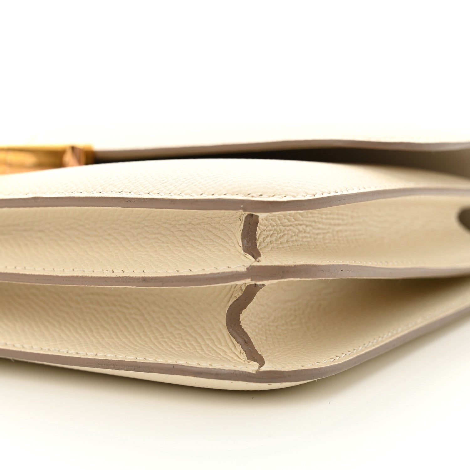 Hermes Epsom Horseshoe Constance Elan 25 Craie 10 of 10