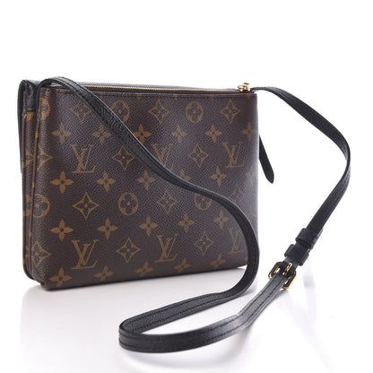 Louis Vuitton Monogram Twice Pochette Black 3 of 11