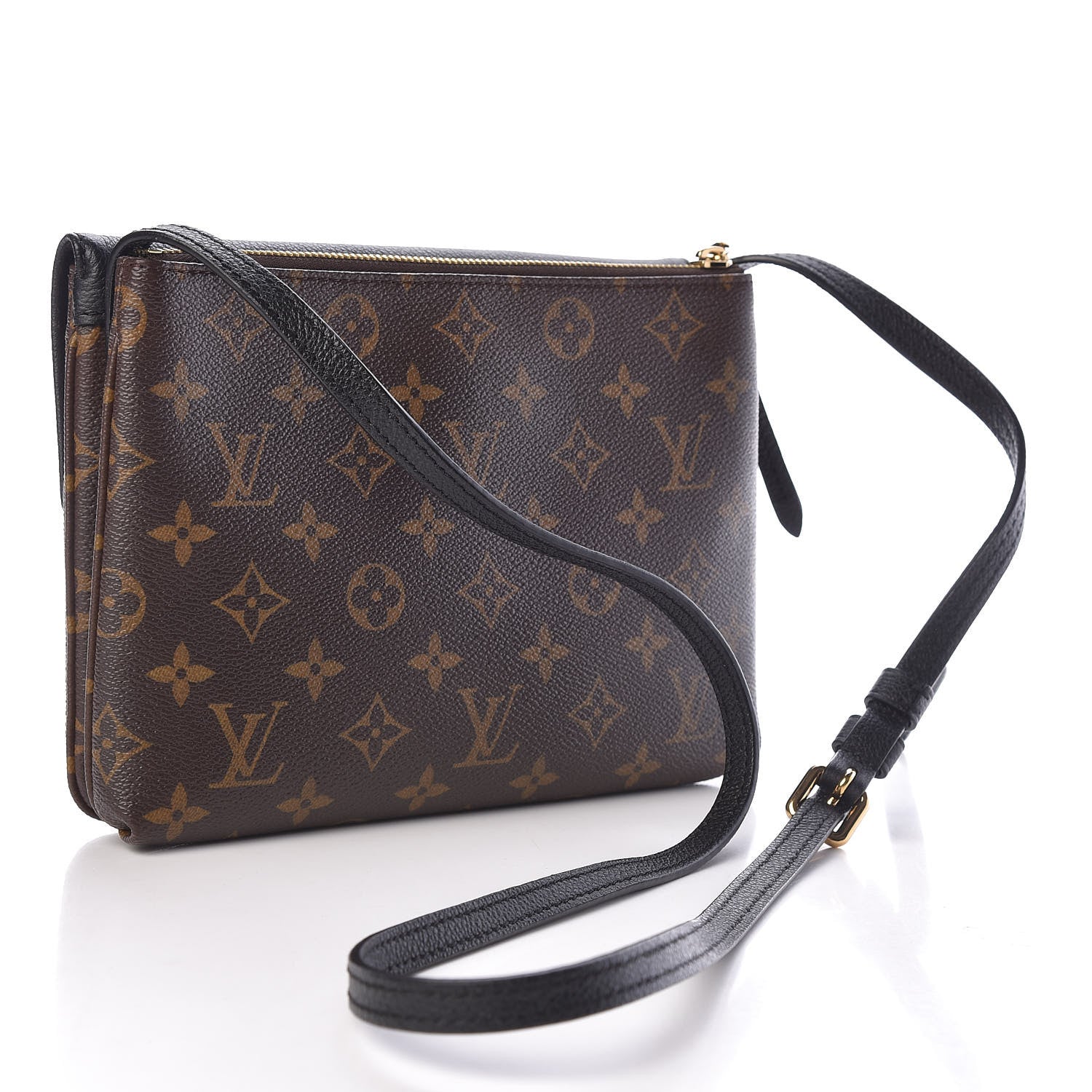 Louis Vuitton Monogram Twice Pochette Black 3 of 11
