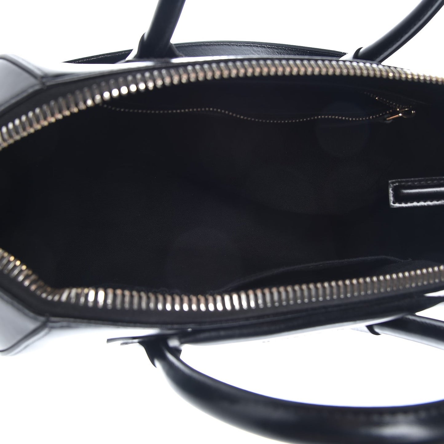Shiny Lord Calfskin Medium Antigona Black