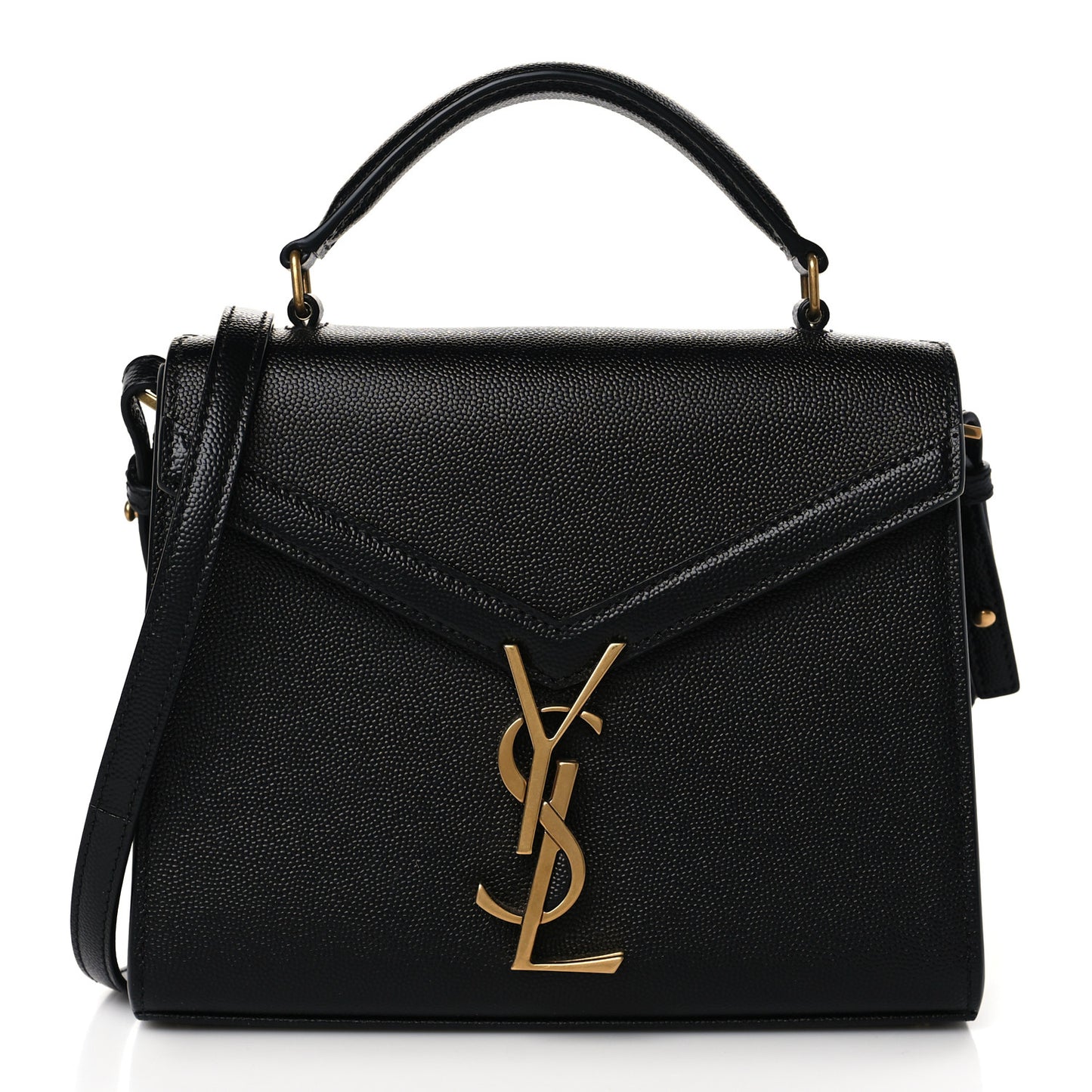 Grain de Poudre Mini Classic Monogram Cassandra Top Handle Black