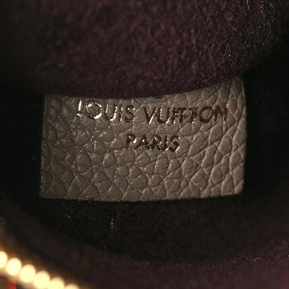Louis Vuitton Empreinte Monogram Giant Neverfull MM Pochette Tourterelle 6 of 7
