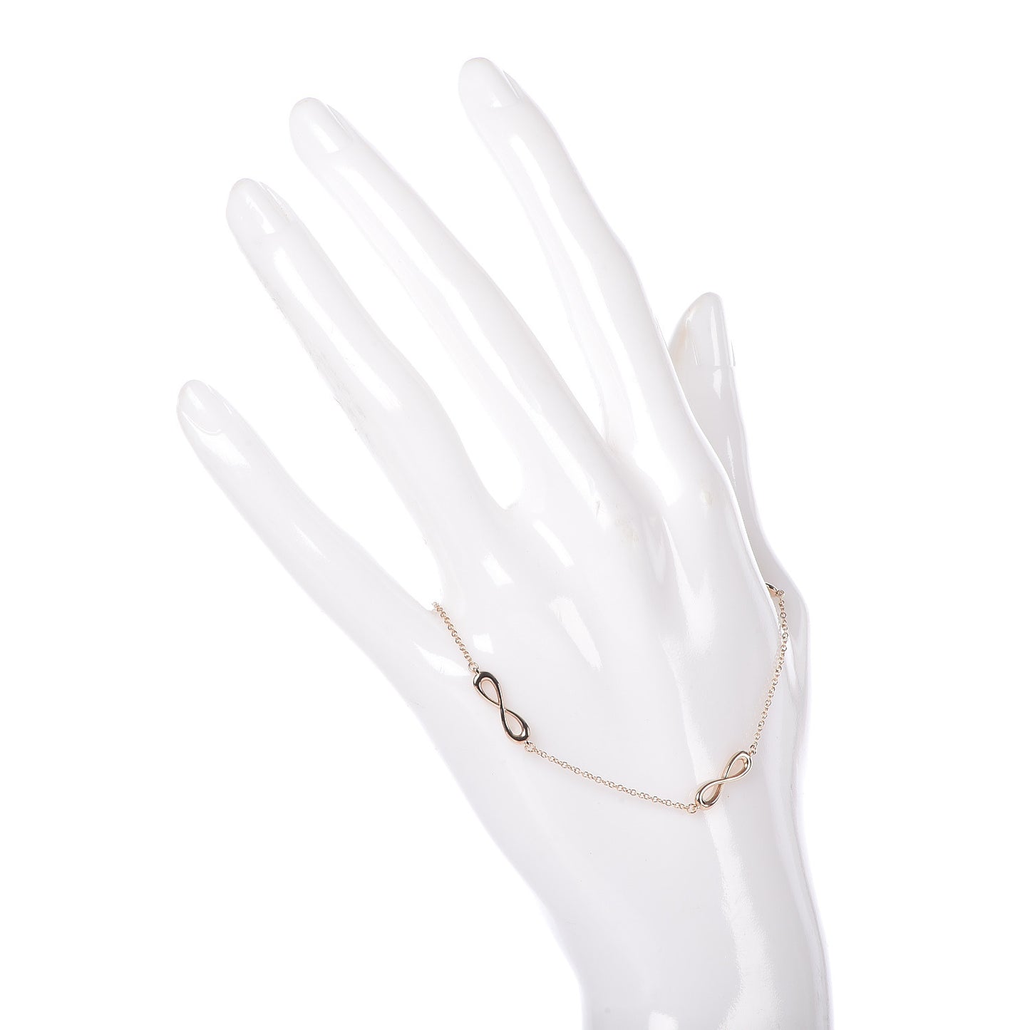 18K Rose Gold Infinity Endless Bracelet