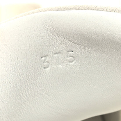 Hermes Technical Mesh Suede Goatskin Bouncing Sneakers 37 White 6 of 9