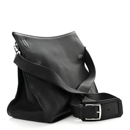 Hermes Taurillon Clemence Jypsiere 31 Black 3 of 10