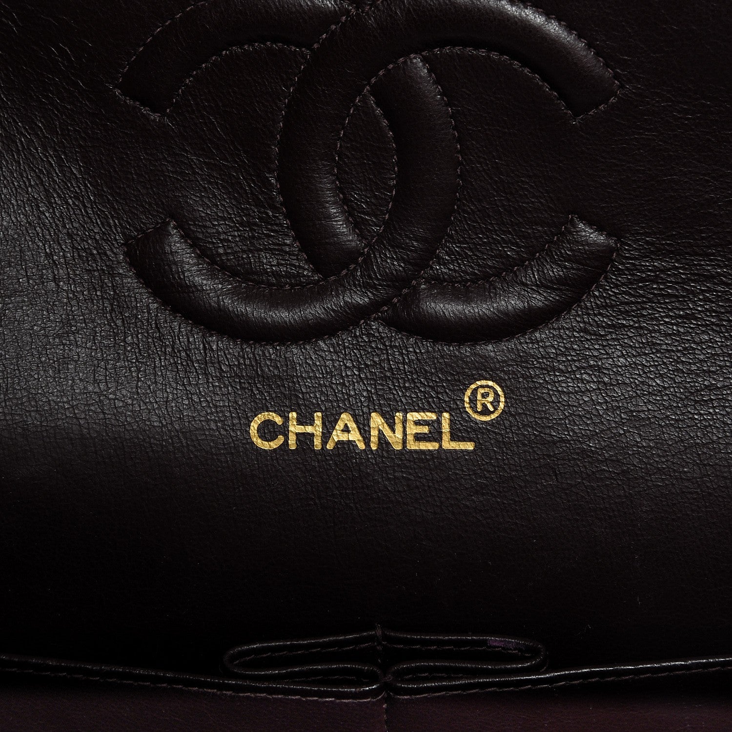 Chanel Lambskin Quilted Medium Double Flap Brown 6 of 19