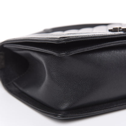 Chanel Caviar Quilted Medium Boy Flap Black 8 of 14