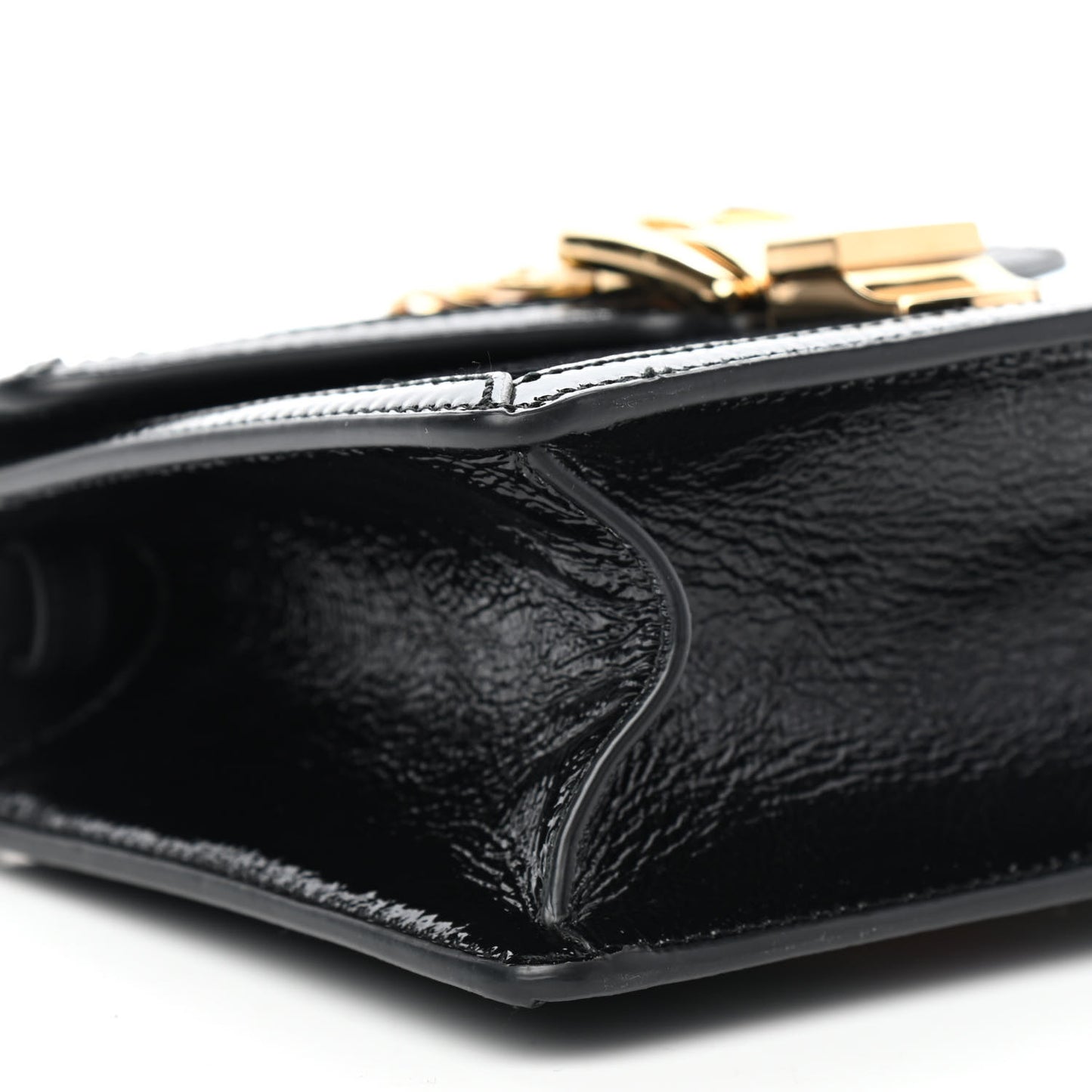 Velvet GG Monogram Mini Sylvie Top Handle Bag Black