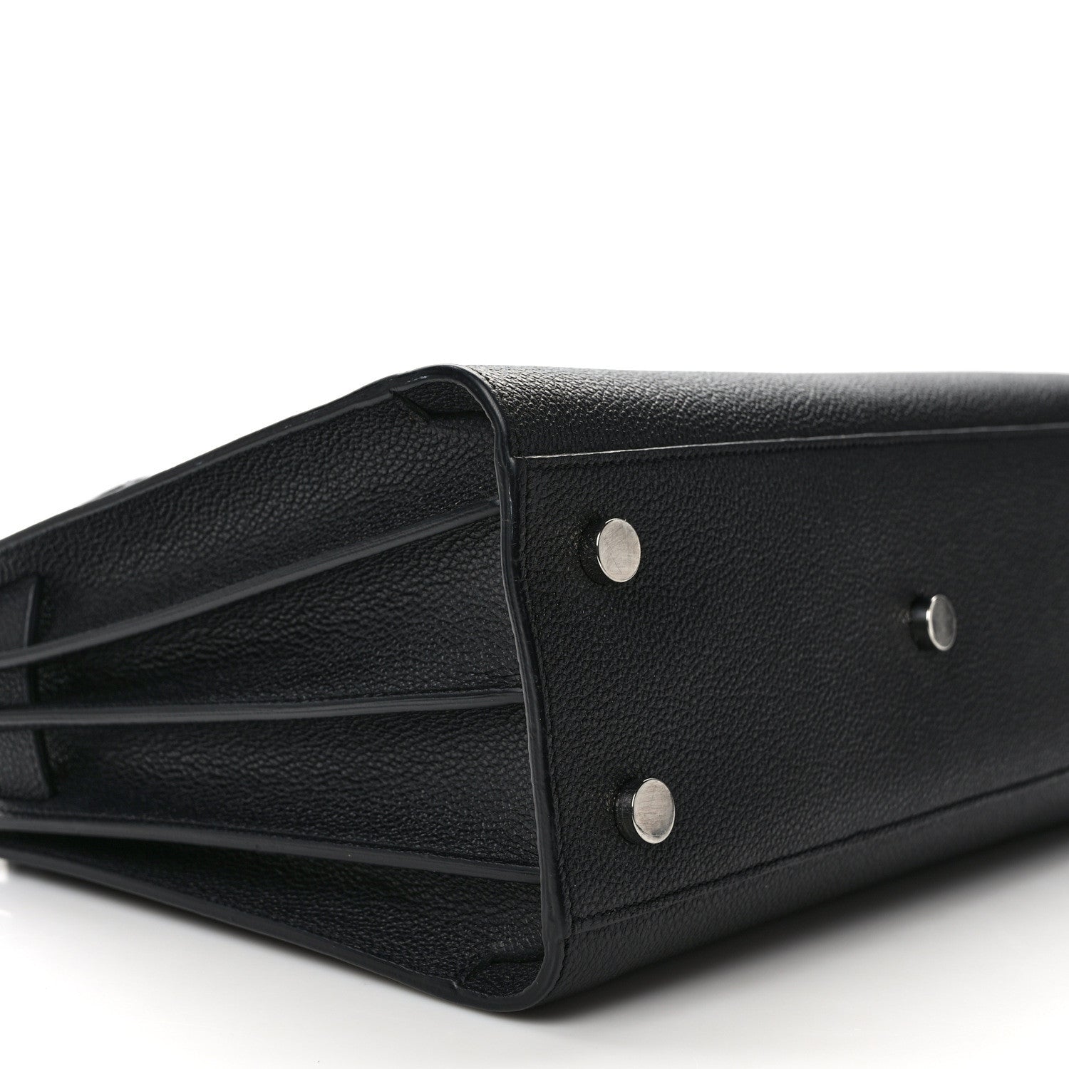 Saint Laurent Grained Calfskin Baby Sac De Jour Black 8 of 13