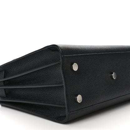 Saint Laurent Grained Calfskin Baby Sac De Jour Black 8 of 13