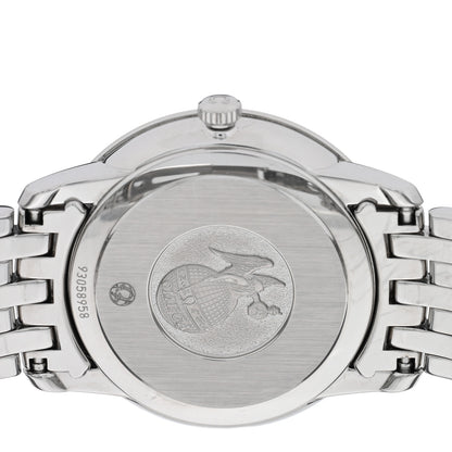 Omega Stainless Steel Diamond Mother of Pearl 27mm De Ville Prestige Quartz Watch 424.10.27.60.55.001 4 of 5