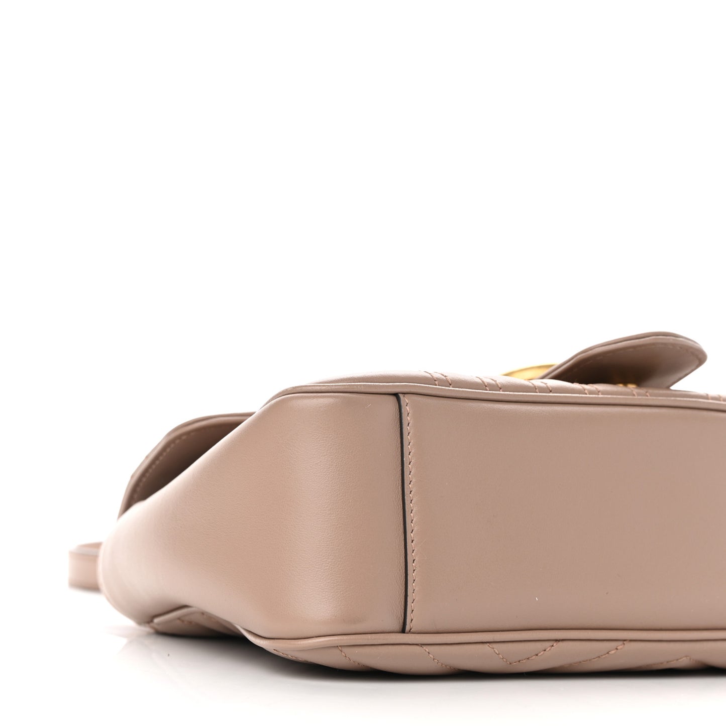 Calfskin Matelasse Small GG Marmont Shoulder Bag Porcelain Rose