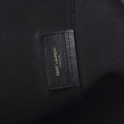 Saint Laurent Calfskin Large Shopping Tote Black 6 of 13