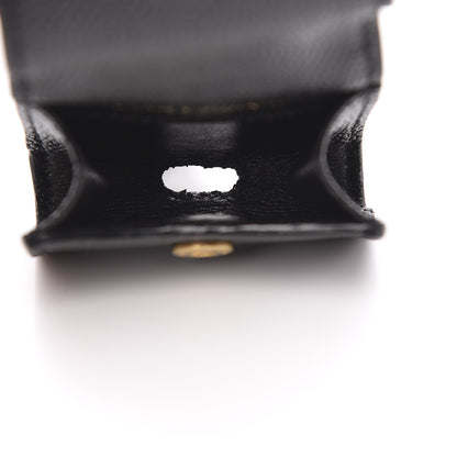 Saint Laurent Grain De Poudre Monogram Airpods Case Black 4 of 5