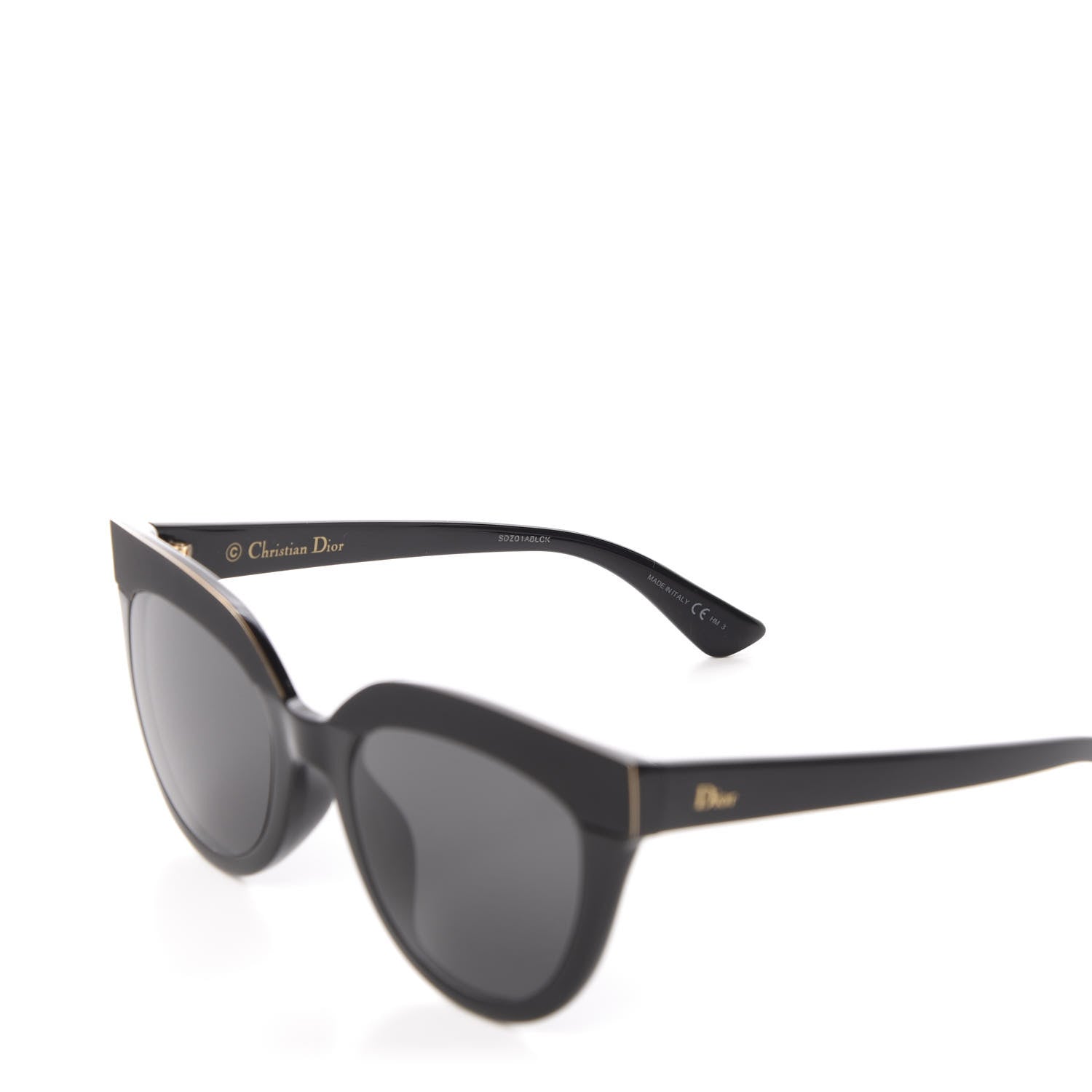 Christian Dior Soft 1F Sunglasses Black 6 of 10