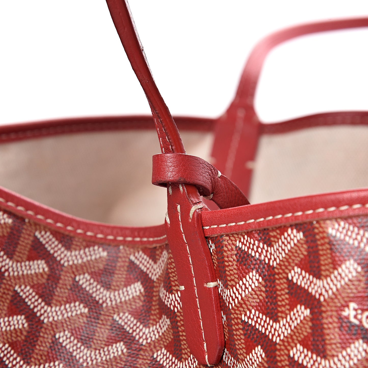 Goyardine Saint Louis PM Red