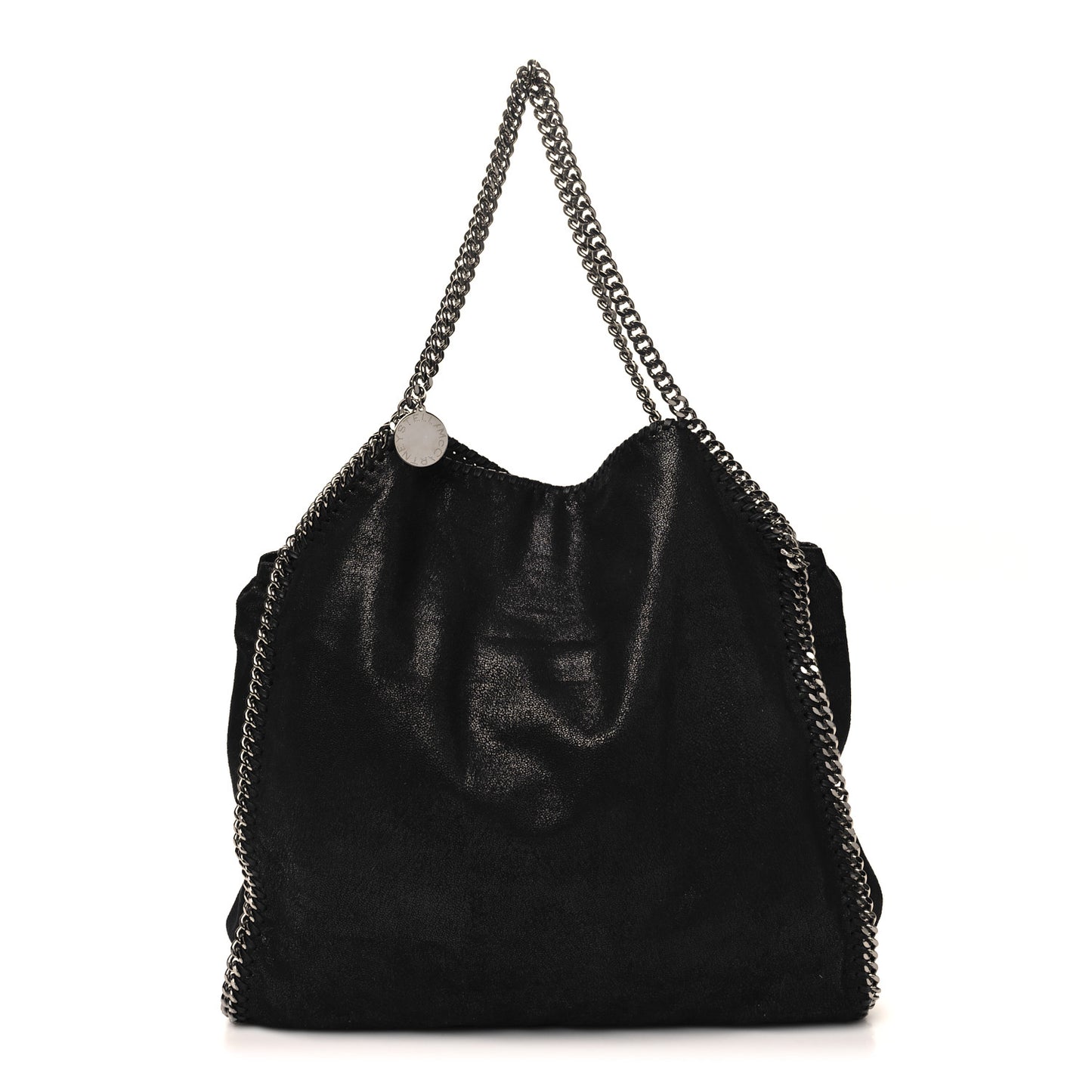 Shaggy Deer Small Falabella Tote Black