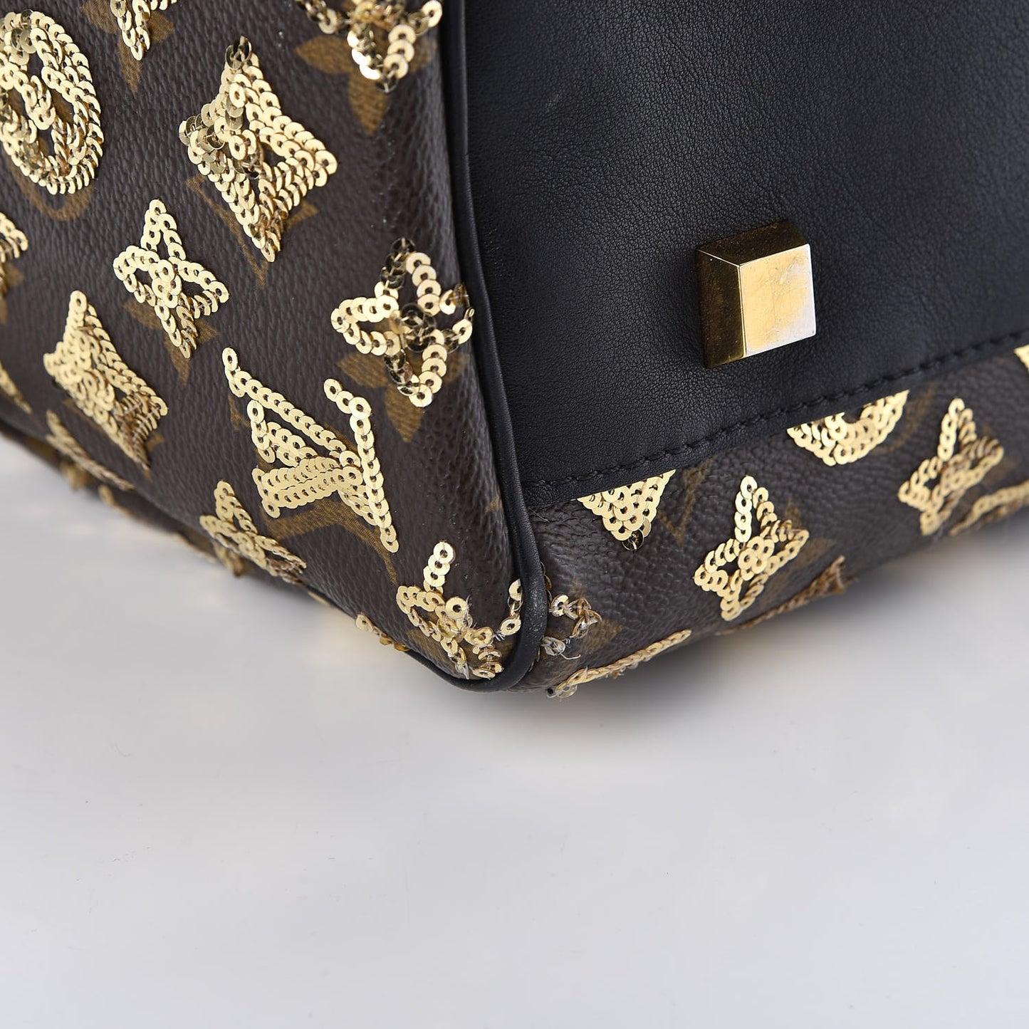 Monogram Sequins Eclipse Speedy 28 Gold