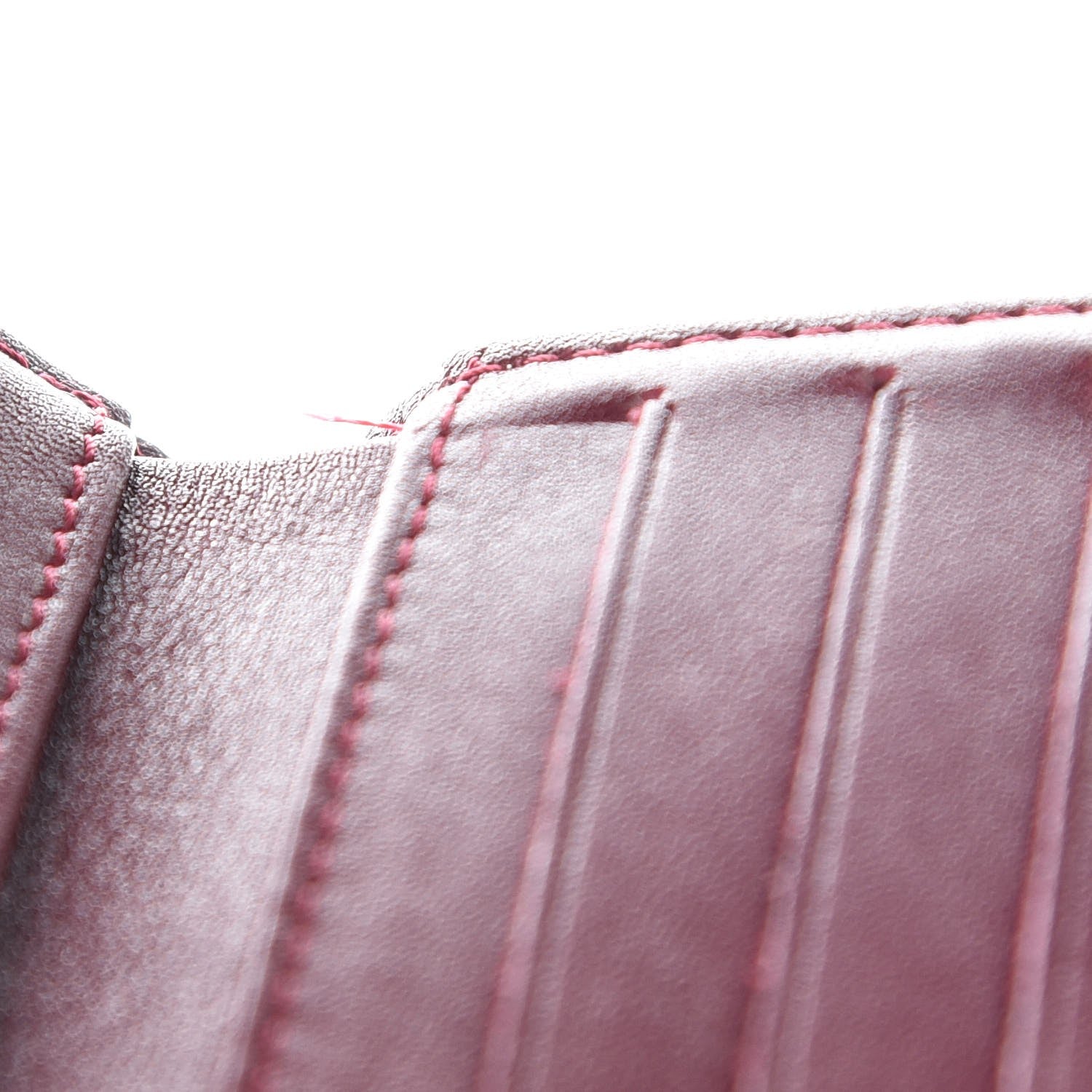 Chanel Patent Quilted Compact French Flap Wallet Dark Red 12 of 13