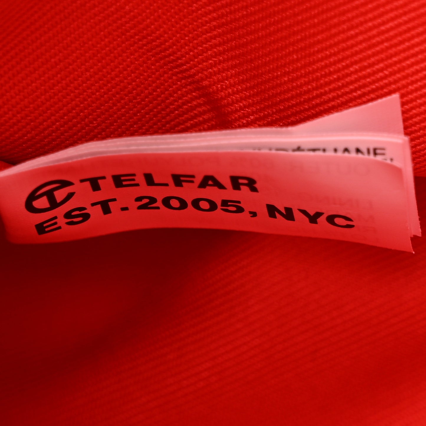 Patent Vegan Leather Small Shopping Bag Red