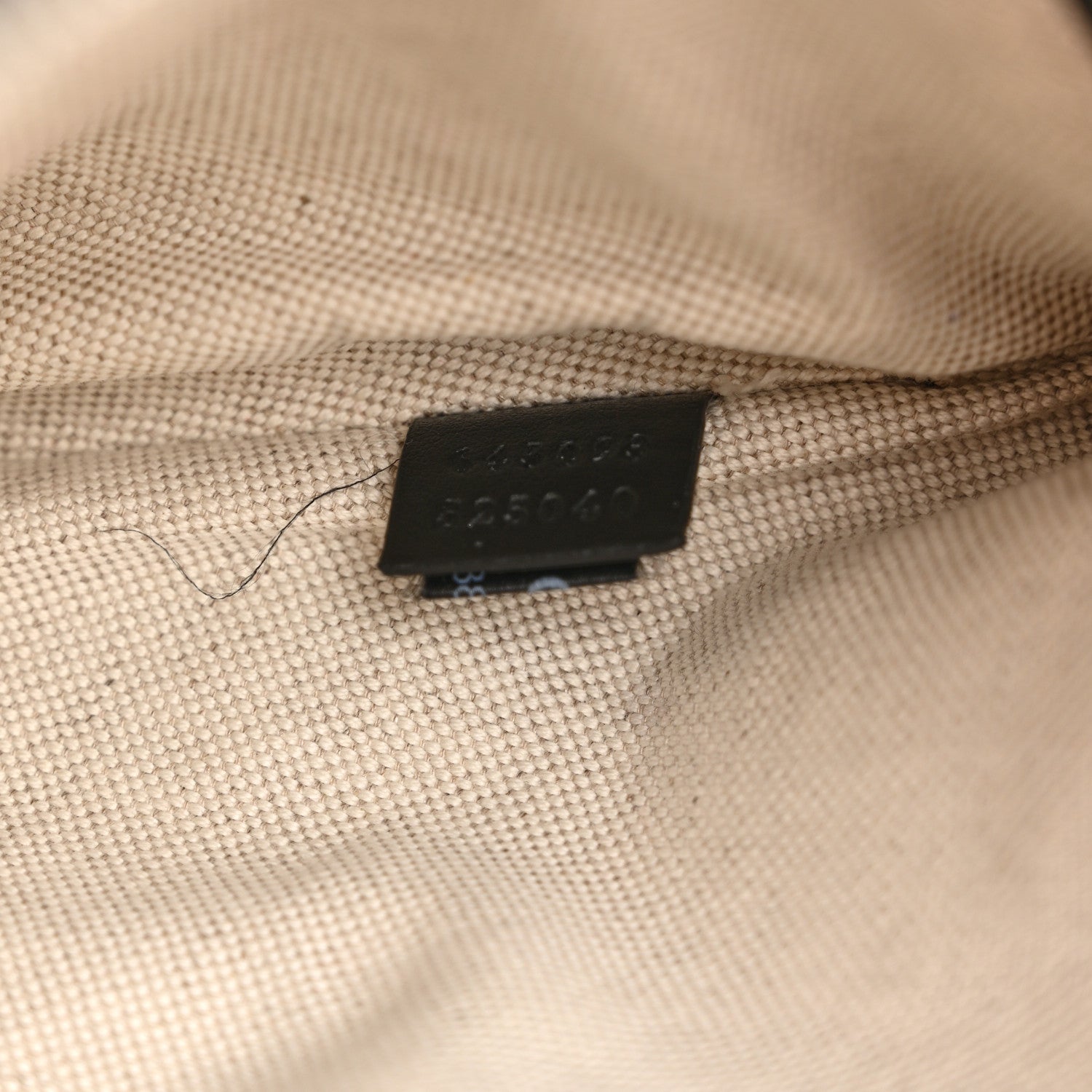 Gucci Calfskin GG Tennis Embossed Pocket Belt Bag Black 7 of 10