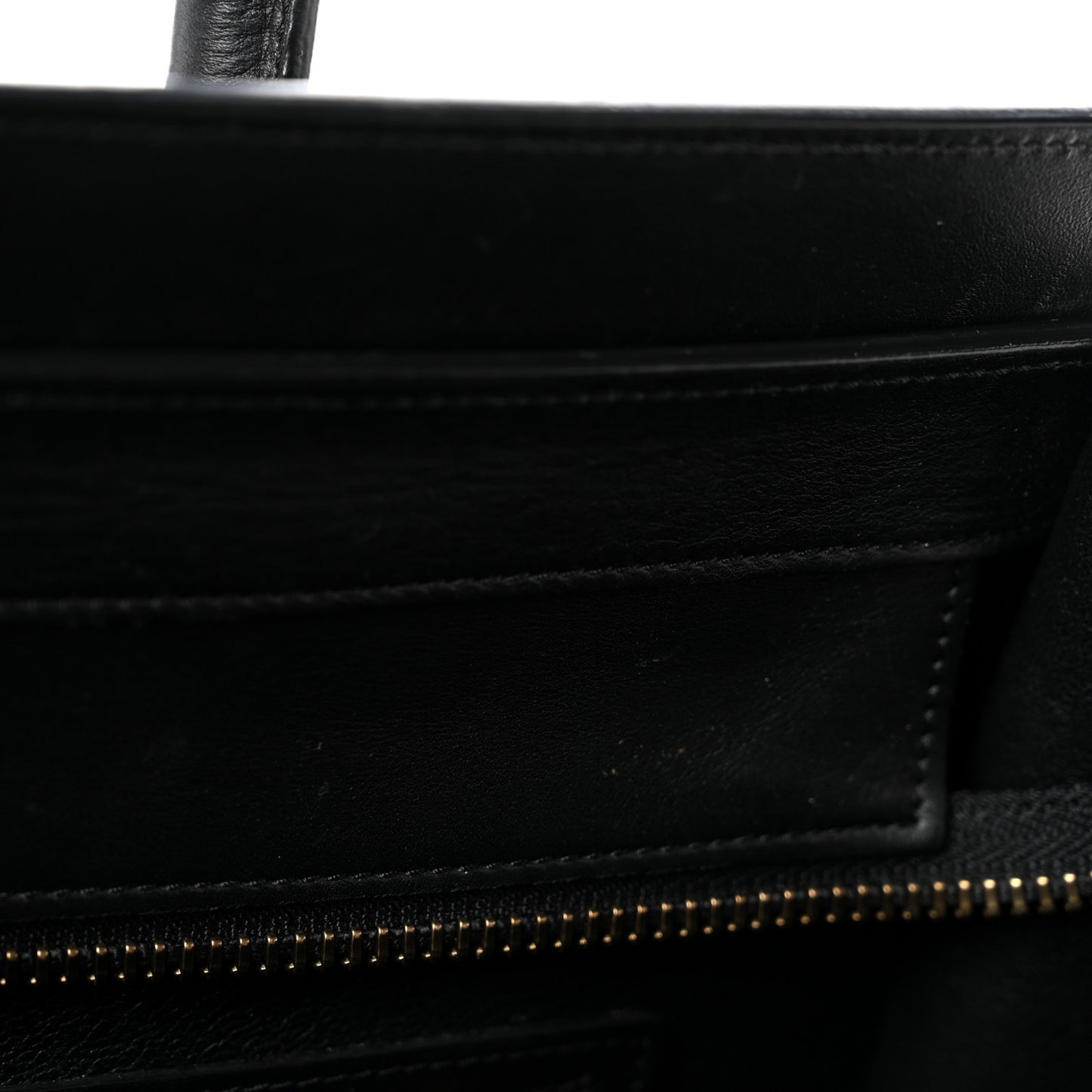 Smooth Calfskin Mini Luggage Black