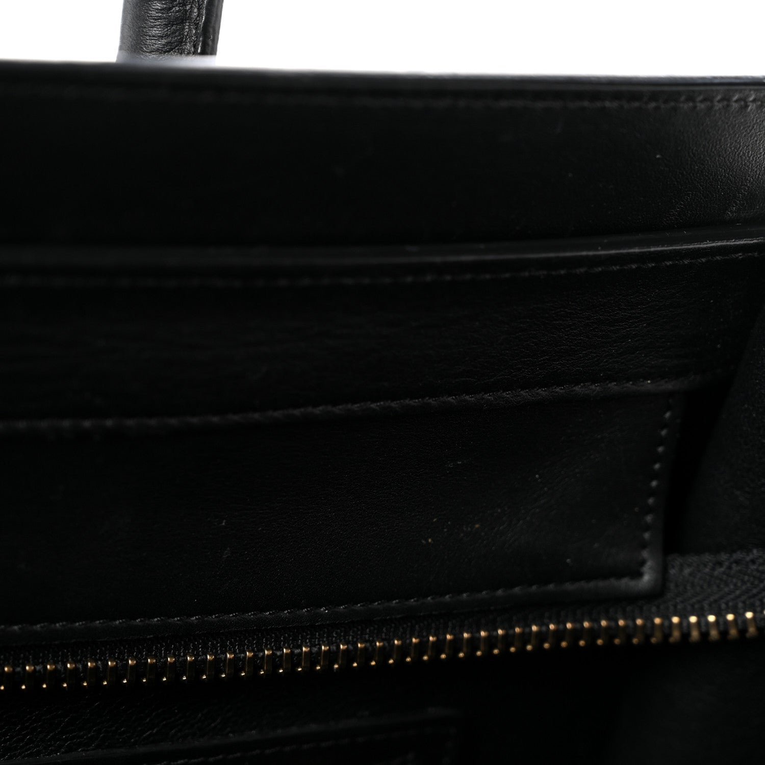 Celine Smooth Calfskin Mini Luggage Black 10 of 15