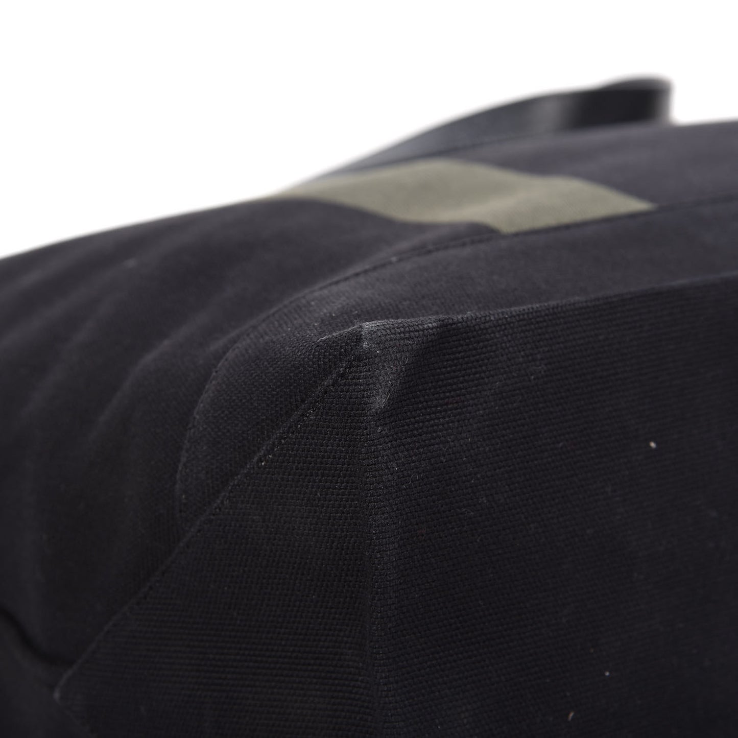 Canvas Beach Shopping East West Tote Black