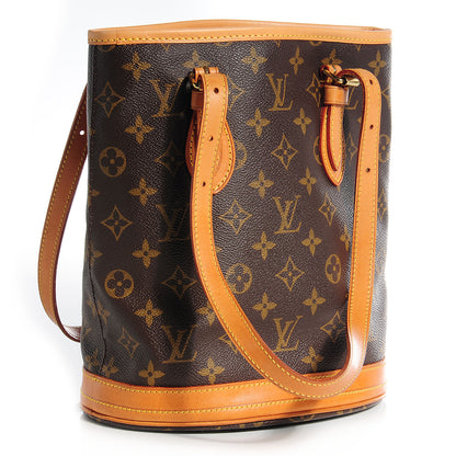 Louis Vuitton Monogram Petit Bucket 23 3 of 7