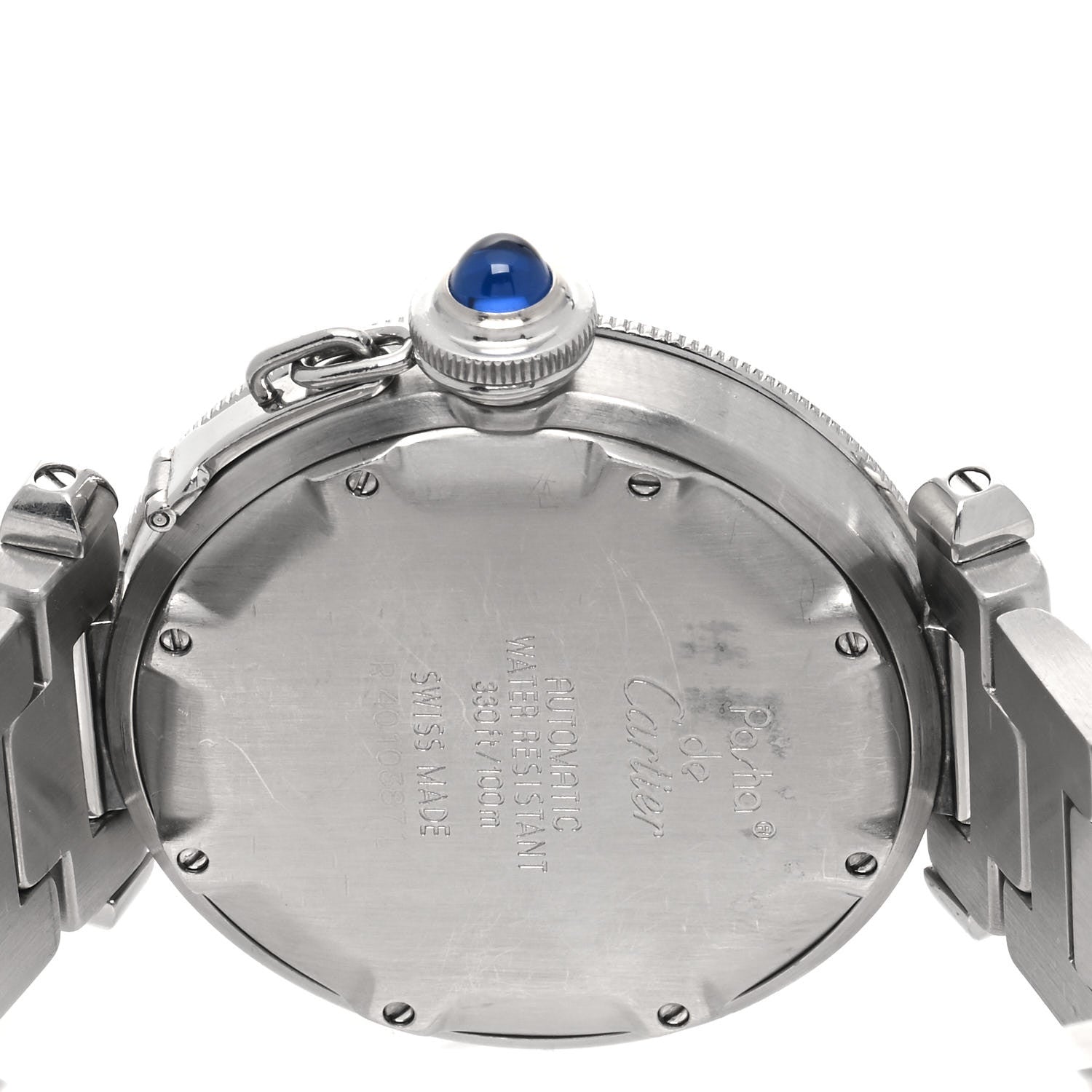 Cartier Stainless Steel 35mm Pasha C Diver Automatic Watch 4 of 4