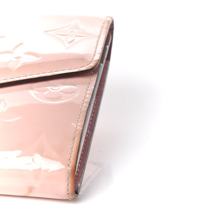 Louis Vuitton Vernis Sarah Wallet NM Rose Ballerine 8 of 16