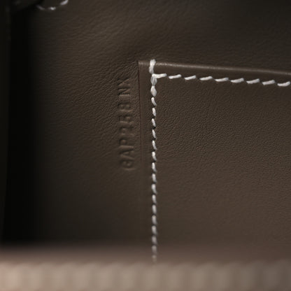 Hermes Swift Kelly Pochette Clutch Etoupe 7 of 12