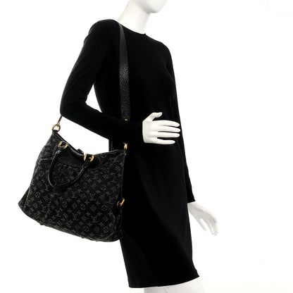 Louis Vuitton Denim Neo Cabby GM Black 2 of 10