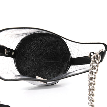 Chanel Crumpled Calfskin PVC Bucket Bag Black 6 of 11