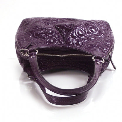 FASHIONPHILE COACHPatentEmbossedGramercyPurple22458 4 of 8