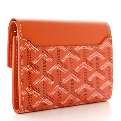 Goyard Goyardine Saint-Gabriel Compact Wallet Orange 3 of 8