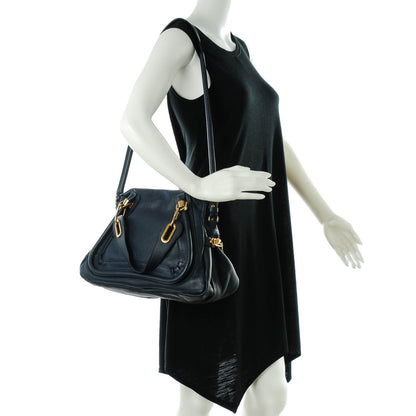 Chloe Calfskin Medium Medium Paraty Midnight Blue 2 of 8