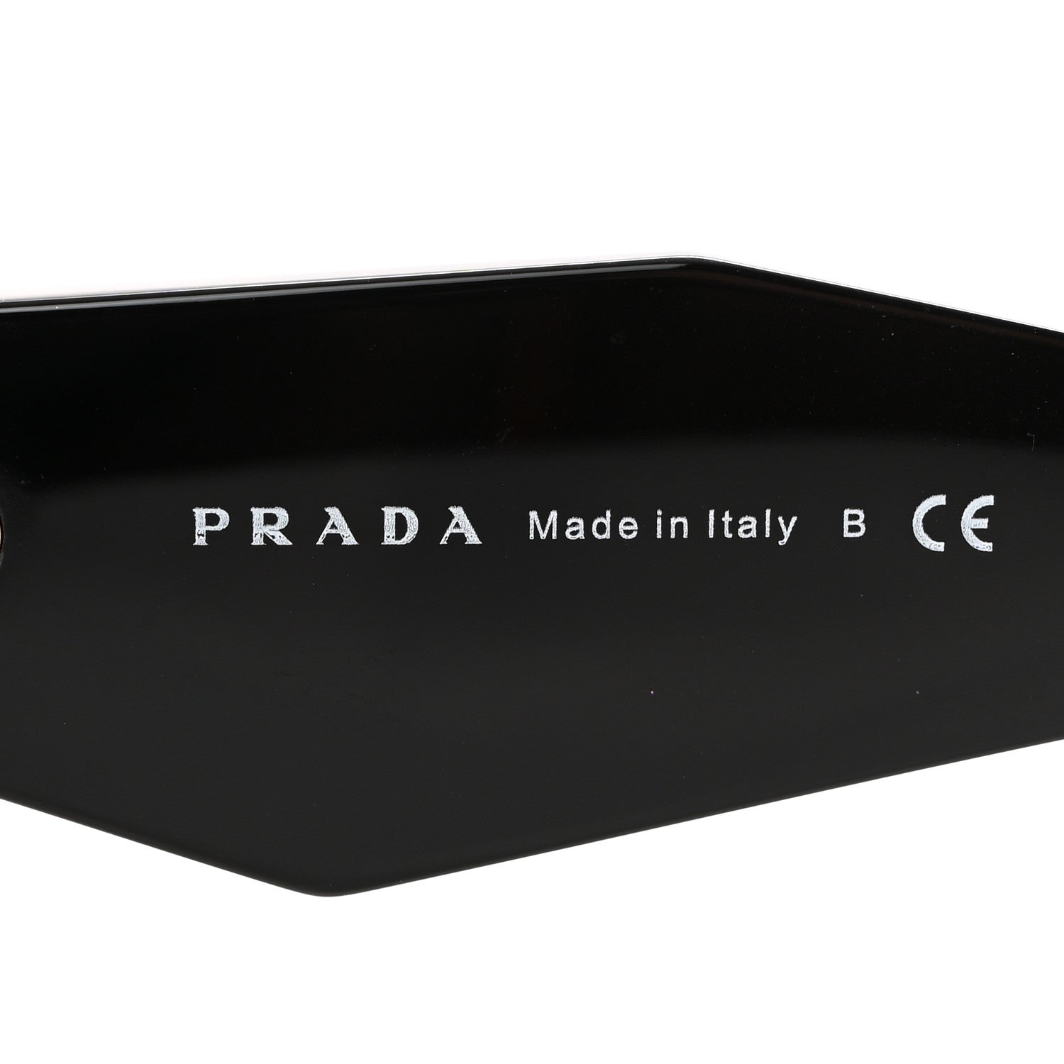 Prada Acetate Symbole Sunglasses SPR 08Y Black 6 of 8