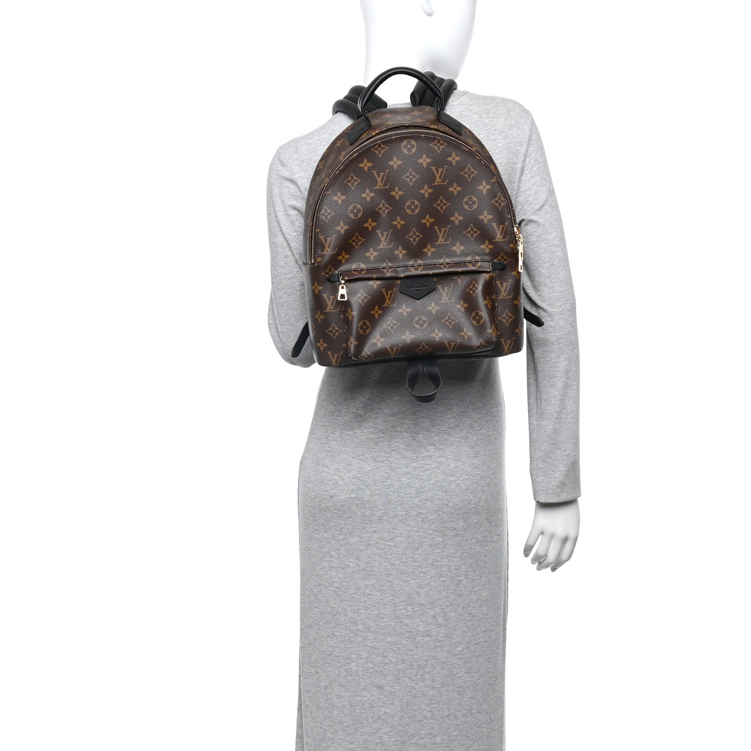 Louis Vuitton Monogram Palm Springs Backpack MM 2 of 11