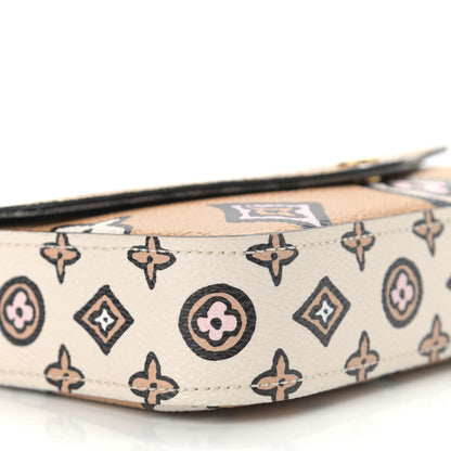 Louis Vuitton Monogram Wild At Heart Felicie Strap & Go Arizona Creme 8 of 9