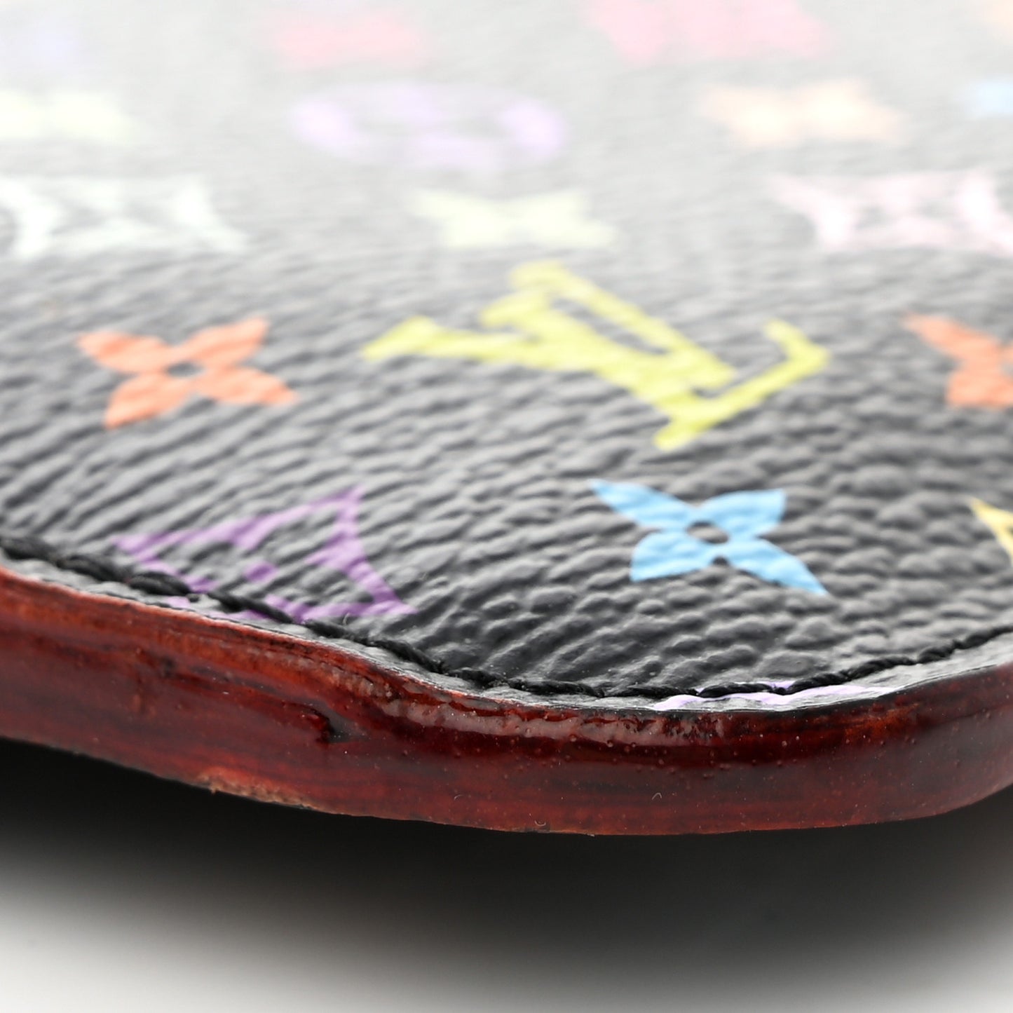 Monogram Multicolor Key Pouch Black Grenade