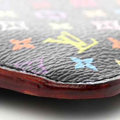 Louis Vuitton Monogram Multicolor Key Pouch Black Grenade 5 of 8