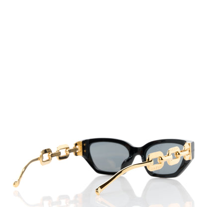 Louis Vuitton Metal LV Edge Sunglasses Z1473W Black 4 of 10