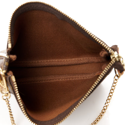 Louis Vuitton Monogram Mini Pochette Accessories 5 of 10