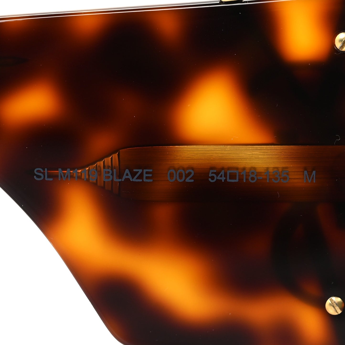 Acetate Blaze Sunglasses SL M119 Tortoise